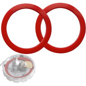 Fuel Tank Cap Gasket Fit for Kenworth T2000 T400 T440 T450 T470 T600 T660 T680 T700 T800 T880, O Rings for Prevent Leakage, 2Pcs Upgrade Silicone Fuel Cap Gasket