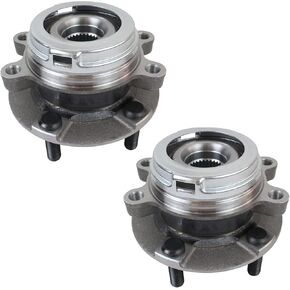 Pair 513296 Front Wheel Hub Bearing Assembly Compatible with 2007-2018 Nissan Altima, 2009-2019 Maxima, 2011-2017 Quest, 2009-2017 Murano Pathfinder, 2013-2017 Infiniti QX60 JX35 5Lugs