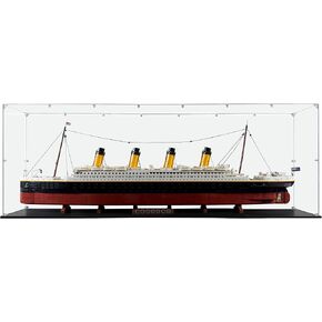Acrylic Display Case for Titanic #10294, Dustproof Display Case (Case Only)