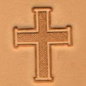 Tandy Leather Craftool 3D Cross Stamp 88338-00