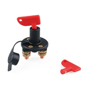 Battery Disconnect Switch with 2 Keys Battery Isolator Disconnect Switch Universal for Marine Car Boats