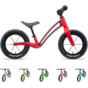 Hornit AIRO Balance Bike for 18 Month Toddlers to 5 Year Old Kids, Super Lightweight Magnesium Alloy