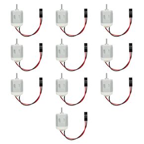 10Pcs DC Motor 1.5-6V 130 Motor Electric Motor Micro Mini Motor for Arduino Hobby Projects DIY, RC Boat DIY Airplane Car, Science Experiments