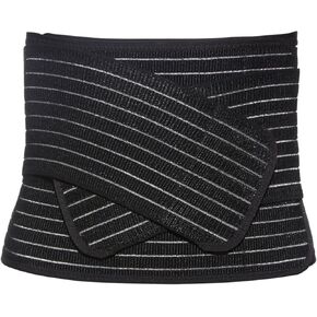 BUMPSUIT Postpartum Recovery Waist Wrap - Adjustable Waist Binder for Belly Fat | Hook & Loop Waist Trainer Belt for Women