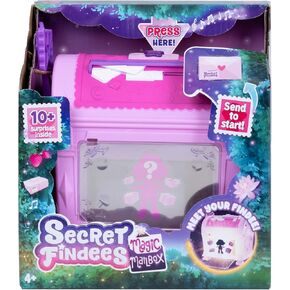 Goliath Secret Findees Magic Mailbox Pink | Includes Either Audree or Roxee | Discover 10+ Surprises Inside | Recommended for Ages 4+