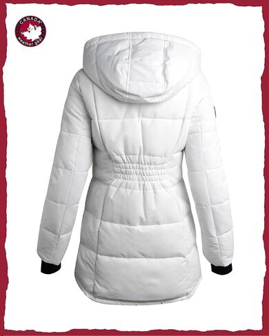 CANADA WEATHER GEAR Womens Winter Coat – Full Length Quilted Puffer Parka – Plus Size Heavyweight Maxi Jacket for Women, S-XL in Kuwait