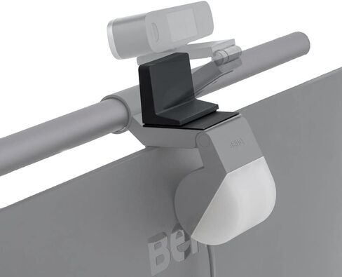 BenQ ملحقات كاميرا الويب ScreenBar Halo، محول مغناطيسي، رمادي داكن in Saudi Arabia