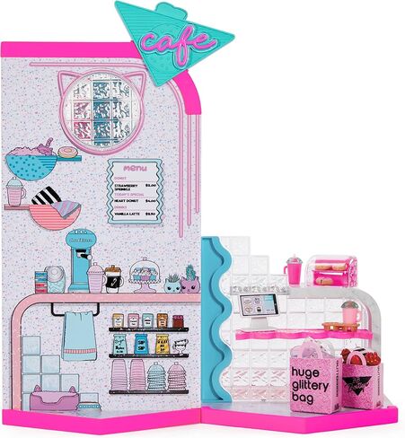L.O.L. Surprise! Mall of Surprises with 50+ Surprises Including 2 Floors, Spinning Features, Cafe and Accessories, Holiday Toy, Great Gift for Kids Girls Boys Ages 4 5 6+ Years Old in Saudi Arabia