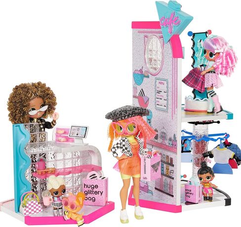 L.O.L. Surprise! Mall of Surprises with 50+ Surprises Including 2 Floors, Spinning Features, Cafe and Accessories, Holiday Toy, Great Gift for Kids Girls Boys Ages 4 5 6+ Years Old in Saudi Arabia