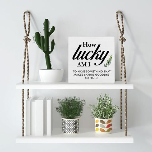 علامة اقتباسات الصداقة تشير إلى شيء يجعل قول وداعًا صعبًا جدًا للمكتب ديكور خشبي لافتة ديكور مكتب المنزل لرف طاولة المكتب 5 × 5 بوصات in Kuwait