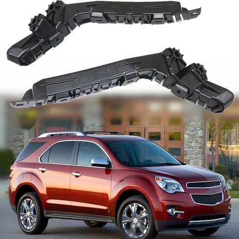 XQSMWF 1 Pair Front Bumper Cover Support Bracket Retainer Set Compatible with Chevrolet Equinox 2010-2017 Replacement for 84059892 GM1032116 84059893 GM1033116 Left Driver & Right Passenger Side in Saudi Arabia