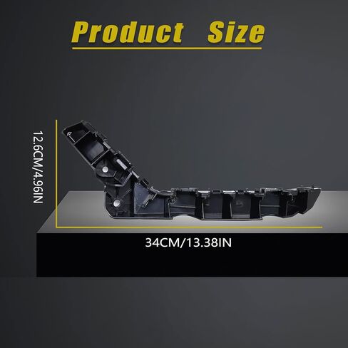 XQSMWF 1 Pair Front Bumper Cover Support Bracket Retainer Set Compatible with Chevrolet Equinox 2010-2017 Replacement for 84059892 GM1032116 84059893 GM1033116 Left Driver & Right Passenger Side in Saudi Arabia