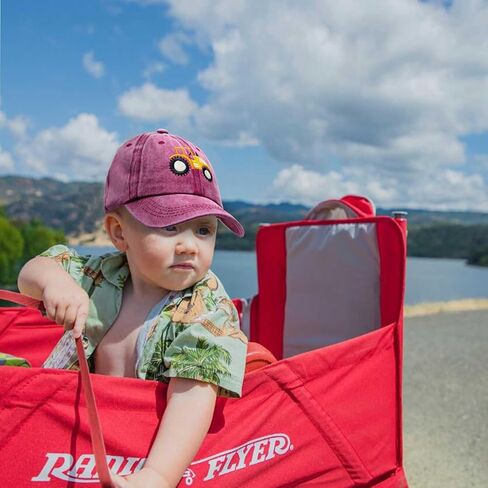 Cute Embroidery Tractor Baseball Cap Kids Toddler Vintage Washed Cotton Adjustable Dad Hat for Boys Girls Age 3-8 in Saudi Arabia