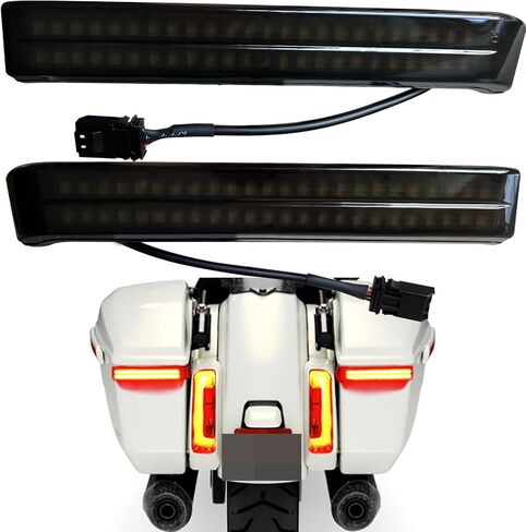 أضواء السرج لـ 2023 CVO و2024 Harley Davidson Touring (أحمر) in Kuwait