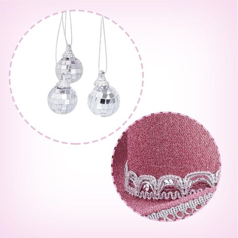 Cowboy Hat Costume Cowgirl Hat with Glitter Disco Ball Heart Sunglasses Bandana for Western Cowboy Halloween Cosplay in Saudi Arabia
