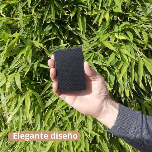 RFID Antitheft Cardholder: Elegant, One-Handed Access with Convenient Side Button, Non-Slip Design., BLACK2313 in Saudi Arabia