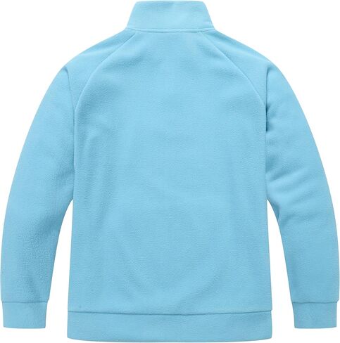 KAIDER Women's Plus Size Quarter-Zip Polar Fleece Pullover Jacket Stand Collar Sweatshirt with Pocket Long Sleeve Sweater in Saudi Arabia