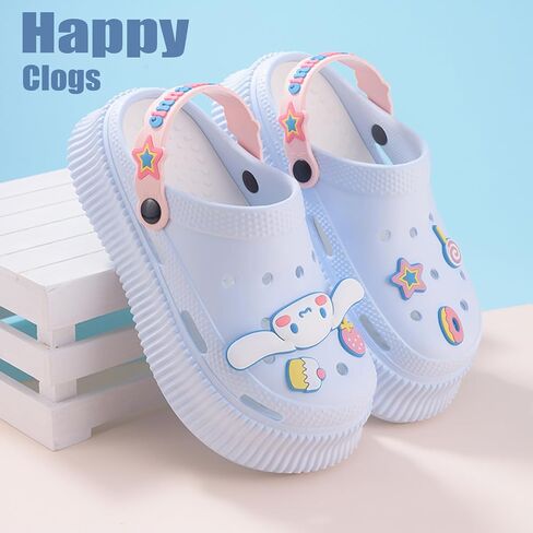 Kawaii Cartoon Slippers for Women - Cute Anti-Slip Cloud Slides, Soft and Comfy Indoor/Outdoor Garden Clogs, Adorable Sandals for Girls Women Birthday Gifts in Saudi Arabia