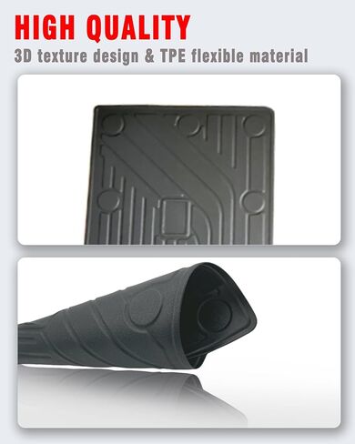 Cargo Liners Backrest Mat for Lincoln Aviator Accessories 2020-2024 with Hook&Loop Rear Trunk Mat Rear Seat Back Cover Protector All Weather Anti-Slip Split Dog Liner 3 PCS in Kuwait