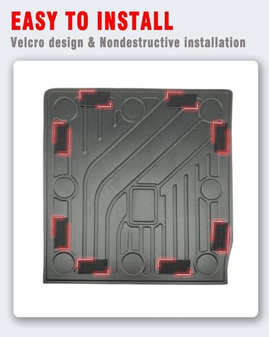 Cargo Liners Backrest Mat for Lincoln Aviator Accessories 2020-2024 with Hook&Loop Rear Trunk Mat Rear Seat Back Cover Protector All Weather Anti-Slip Split Dog Liner 3 PCS in Kuwait