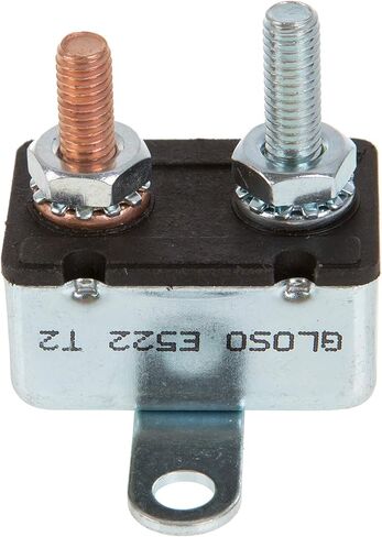 GLOSO E521 النوع 2 إعادة ضبط معدلة بدون قواطع دوائر لشاحنة السيارة RV والقوارب البحرية ومحرك التصيد والأسلاك المخصصة لحماية بطارية الصوت - حزمة واحدة (8 أمبير) in Kuwait