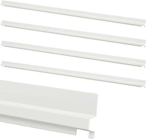 Eersida Lateral File Bars Compatible with Hon Filing Cabinets, Fit 36'' Wide Cabinet, Hanging File Cabinet Rails Filing Cabinet Parts Metal File Drawer Rails (Silver) in Saudi Arabia
