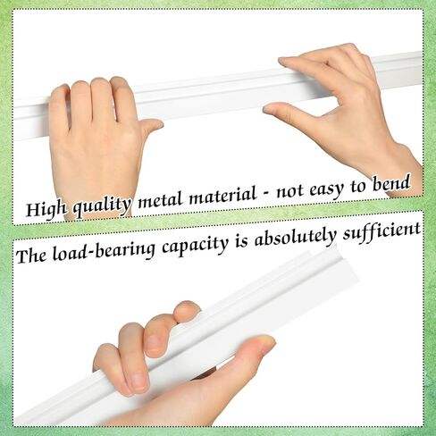 Eersida Lateral File Bars Compatible with Hon Filing Cabinets, Fit 36'' Wide Cabinet, Hanging File Cabinet Rails Filing Cabinet Parts Metal File Drawer Rails (Silver) in Saudi Arabia