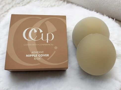 Silicone Nipple Covers Reusable - Nipple Pasties - Silicone Bra Cups - Pasties Nipple Covers no Show with Travel Box in Saudi Arabia