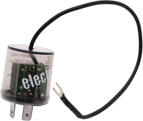 12V 2 Pin LED Flasher Prong Terminal Relay Electronic Switch Flasher 12V Led Turn Signal Light in Saudi Arabia