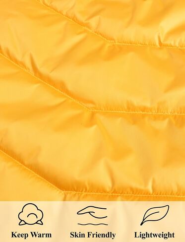 Happy Cherry Kids Snow Vest Jacket Hooded Padded Waistcoat Boys Girls Winter Warm Lightweight Sleeveless Puffer Vest in Saudi Arabia