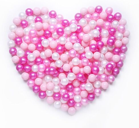 STARBOLO Ball Pit Balls for Baby and Toddler, 100pcs Phthalate Free BPA Free Crush Proof Plastic - Multicolored Pit Balls Play Toys for Kids Ball Pit, Pool,Play Tent,Party in Saudi Arabia
