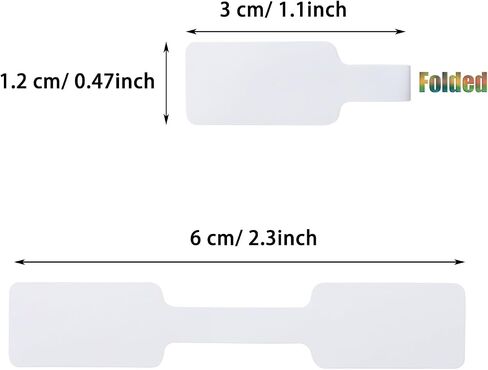 Mini Skater 500PCS Jewelry Price Tags Stickers Self Adhesive Blank Jewelry Price Label Display Tags for Rings Bracelet Necklaces Earrings Clothing (Holographic Laser) in Saudi Arabia