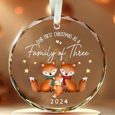 Our First Christmas Engaged Ornament 2024 - Engagement Gifts for Couples, Engagement Gifts for Her - Engagement Gift for Couples -Glass Just Engaged Decorations (Engaged 2024) in Saudi Arabia