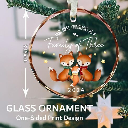Our First Christmas Engaged Ornament 2024 - Engagement Gifts for Couples, Engagement Gifts for Her - Engagement Gift for Couples -Glass Just Engaged Decorations (Engaged 2024) in Saudi Arabia