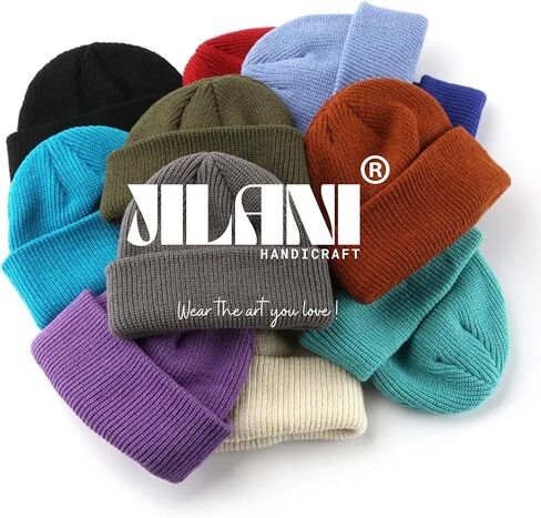 JILANI HANDICRAFT Trawler Beanie الشتاء صياد قبعة للرجال متماسكة الكفة للجنسين Skullcap in Kuwait