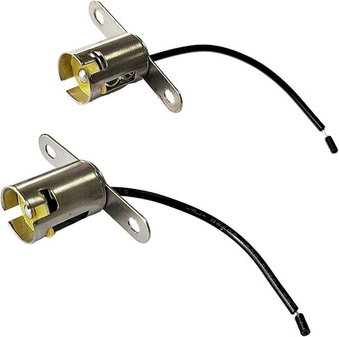 2PCS Car Light Bulb Socket, BA15S LED Light Bulb Socket Holder, 1156 LED Bulb Light Lamp Socket Adapter with Wire Connector, Auto LED Bulb Socket for Truck, Car Accessories in Kuwait