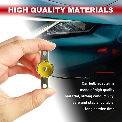 2PCS Car Light Bulb Socket, BA15S LED Light Bulb Socket Holder, 1156 LED Bulb Light Lamp Socket Adapter with Wire Connector, Auto LED Bulb Socket for Truck, Car Accessories in Kuwait