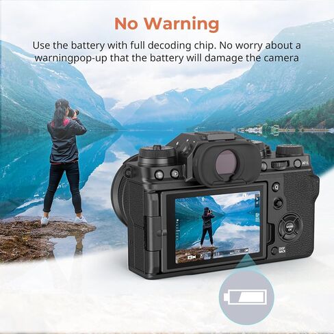 بطارية بديلة للكاميرا SMALLRIG NP-W235 بقدرة 2400 مللي أمبير في الساعة لكاميرا Fujifilm X-T5 وX-T4 وGFX100S وUSB-C 2.5H بطارية شحن سريع لكاميرا Fujifilm X-T5 وX-T4 وX-H2S وX-H2 وGFX50S II، VG-XT4، X-S20-4266 in Saudi Arabia