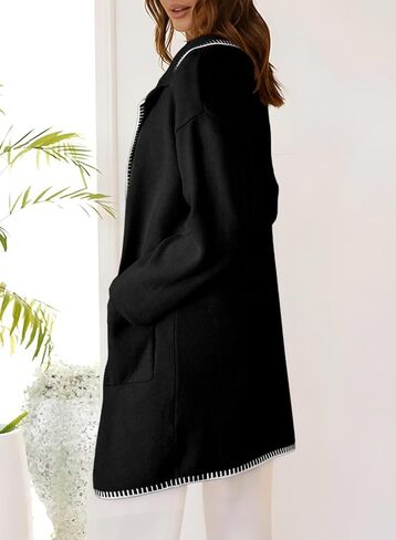 Dokotoo Womens Long Cardigans 2024 Fall Fashion Winter Casual Oversized Long Sleeve Cardigan Sweaters with Pockets in Saudi Arabia