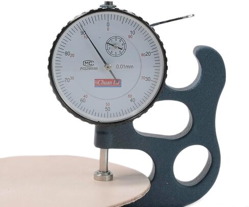 4-5oz Veg Tan Leather Circles, Pre Cut Leather Shapes, Round Leather Coasters, Thickness 1.6-2.0mm (Size: 4", Pack of 20) in Kuwait