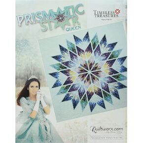 Quiltworx - Judy Niemeyer Quilting Prismatic Star Queen Pattern