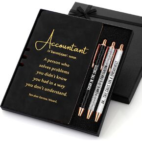Spakon 5 Pcs Christian Gift for Women Pastor Appreciation Gift Inspirational Prayer Religious Leather Lined Journal 3 Ballpoint Pens with Gift Box for Church Pastor's Wife Sunday School (Pink, Bible)