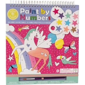 Floss and Rock Paint by Numbers, Fantasy, 10.6-inches Length, Educational Activities for Kids, 48P5996