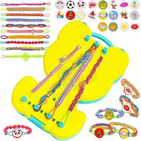 Friendship Bracelet Making Kit for Girls,Jewelry String Bracelet Making Kit Crafts Toys for 6-12 Years Old, DIY Arts Birthday Gifts for Teen Girls Kids Adults