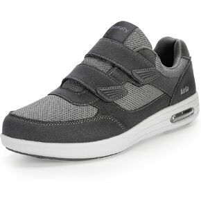 Men's Diabetic Shoes | Adjustable Sneakers | Lace-Free | Plantar Fasciitis/Edema/Swollen Feet/Bunions | Wide Size 7-13