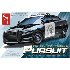 AMT 2021 Dodge Charger Police Pursuit 1:25 Scale Model Kits