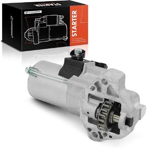 A-Premium Starter Motor Compatible with Honda Accord 2013-2017, Crosstour 2013-2015 & Acura RLX 2014-2017, 3.5L, 12V 1.8KW 19-Teeth Counterclockwise, Replace# 31200-5G0-A04, 31200-5G0-A02