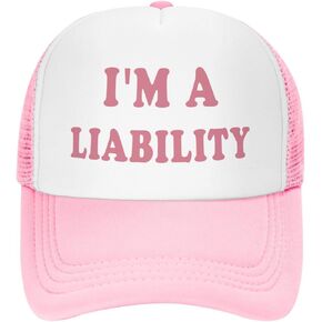 Funny Women Trucker Hats for Women Hot Pink Funny Gag Hats for Women Girls Men Hat