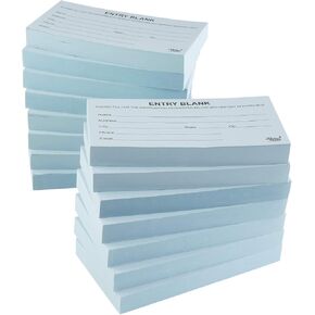 1500 Entry Sheets Ticket Raffle Perfect Use for raffles, Lead Generation, Collecting Business Cards, Voting, contests, suggestions,Raffles, Ballots, Giveaways, Leads, Drawings (Light Pink)
