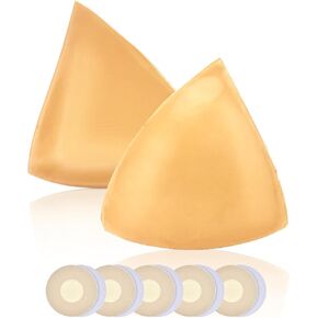 Double Sided Sticky Bra, Bra Sticky Cups for Bikini Push Up Inserts, Adhesive Breast Enhancers Sticky Push Up Bra